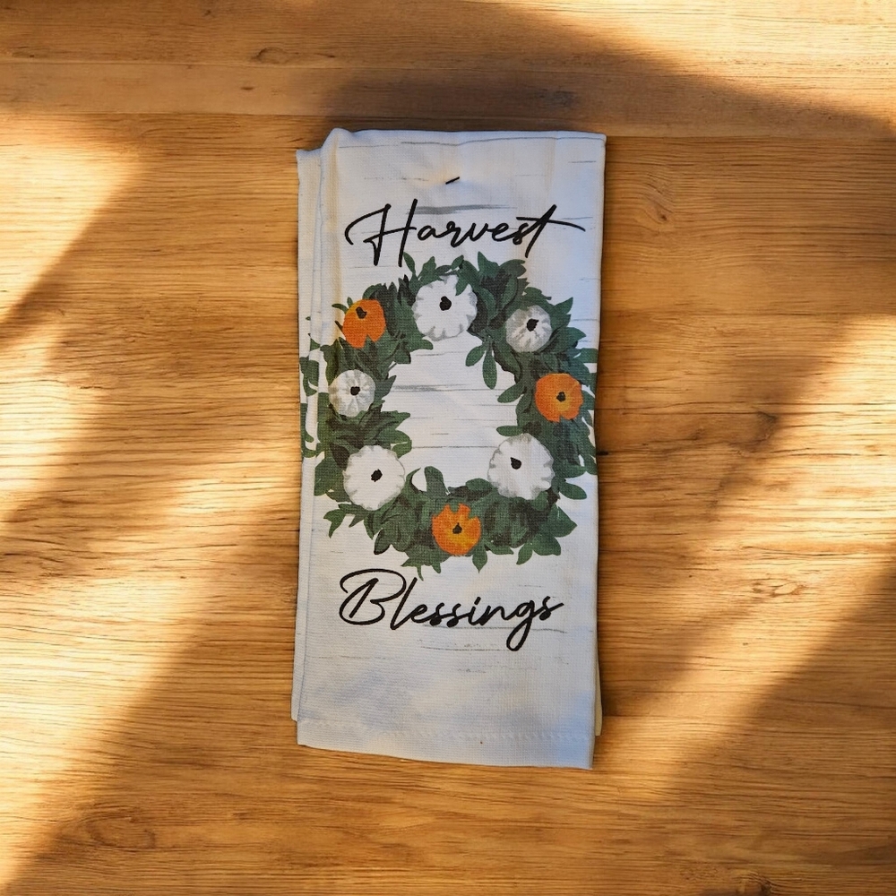 Cuisinart Fall Kitchen Towels - 2 Count (100% Cotton) - Picture 4 of 6